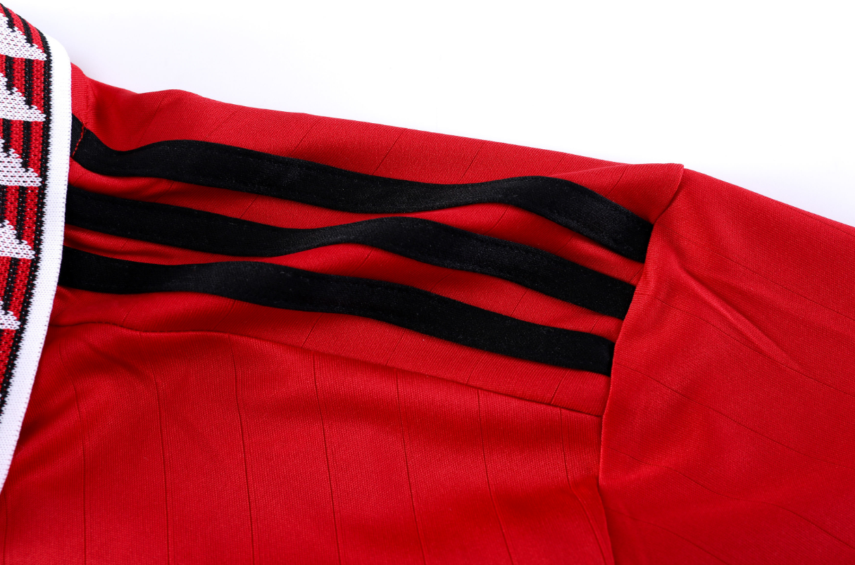 Custom Red and White Football Uniform - Sizes S to 3XL