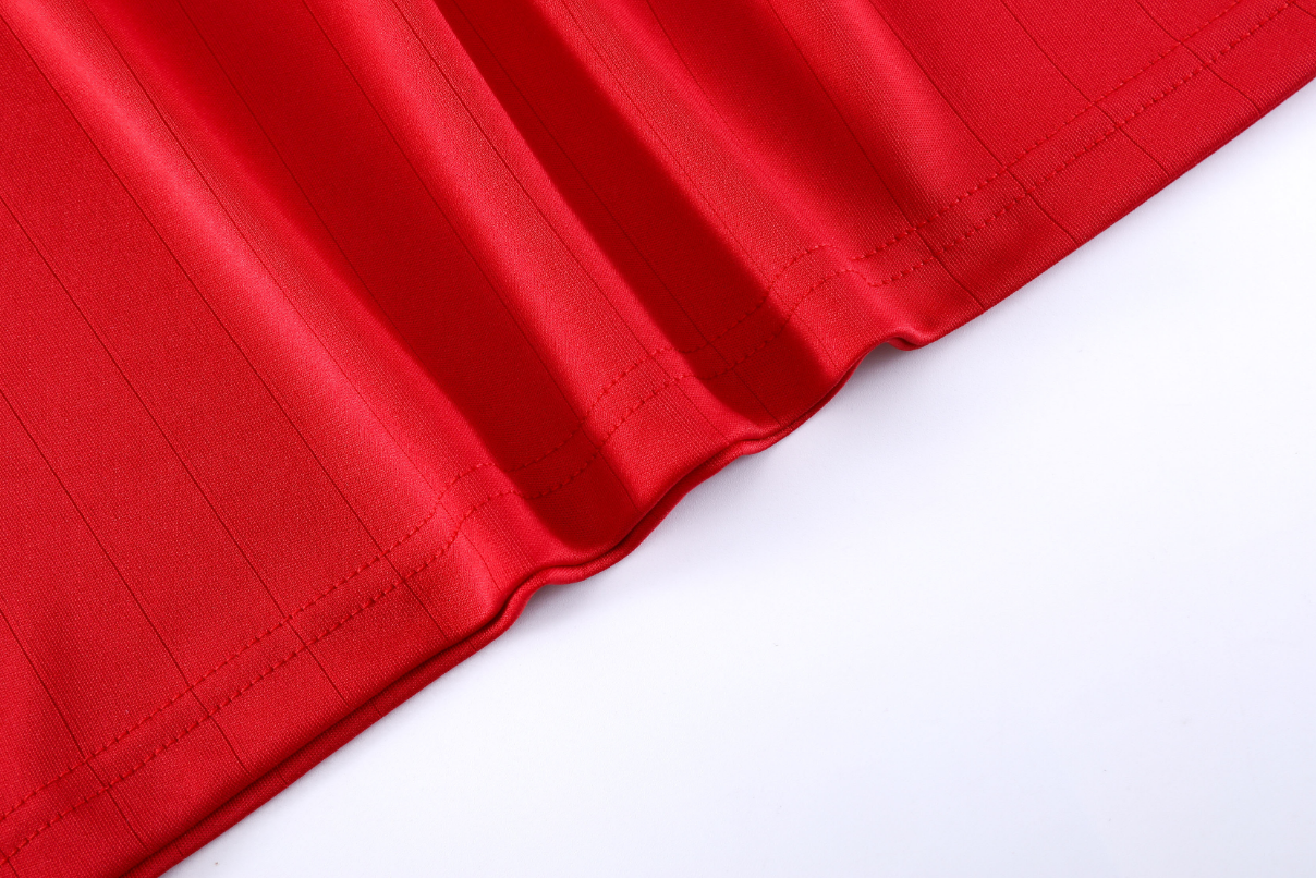 Custom Red and White Football Uniform - Sizes S to 3XL