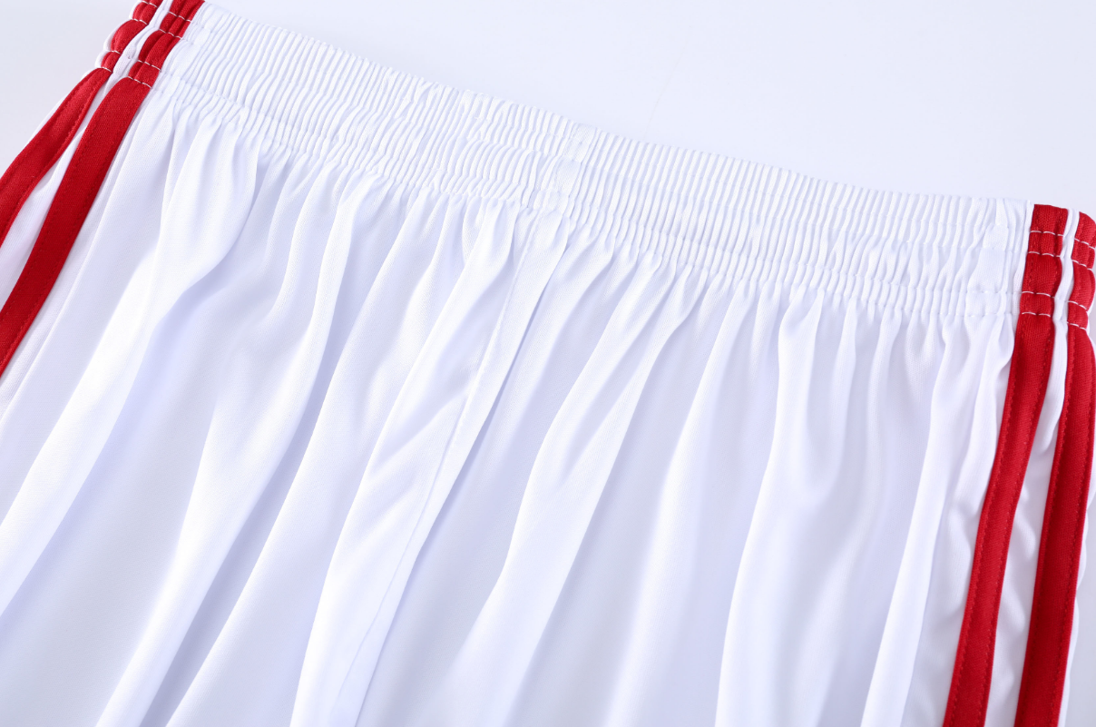 Custom Red and White Football Uniform - Sizes S to 3XL