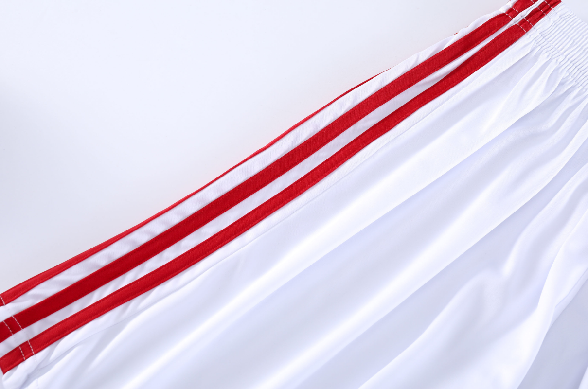 Custom Red and White Football Uniform - Sizes S to 3XL