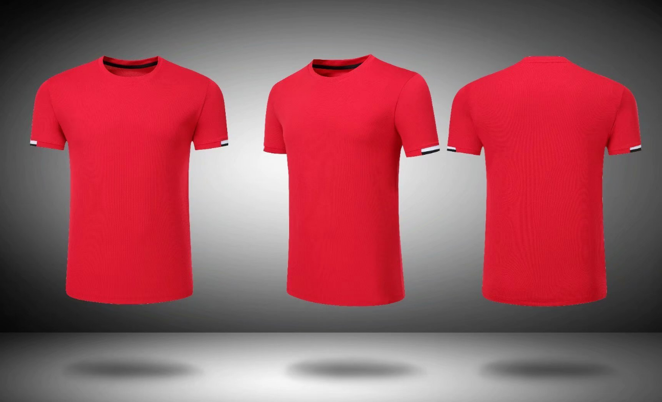 Custom Red Dri-Fit Short Sleeve Shirt - Sizes S to 3XL