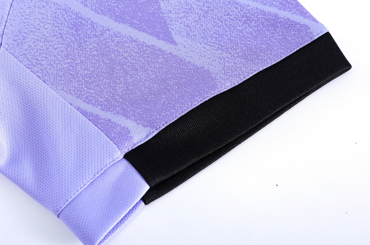 Custom Lavender and Black Football Uniform - Sizes S to 3XL