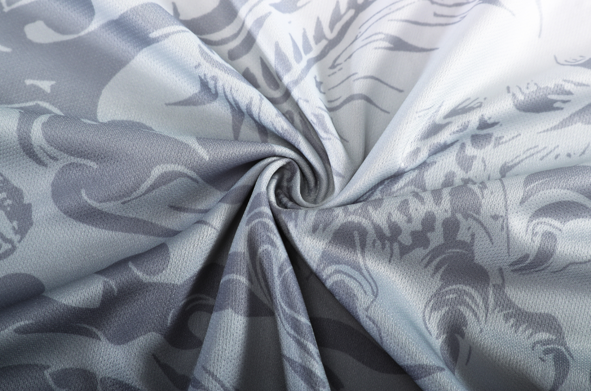 Custon White and Black Dragon Football Uniform - Sizes S to 3XL