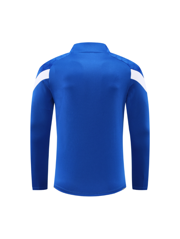 Custom Blue/White & Black Quarter Zip Set - Sizes S to 3XL
