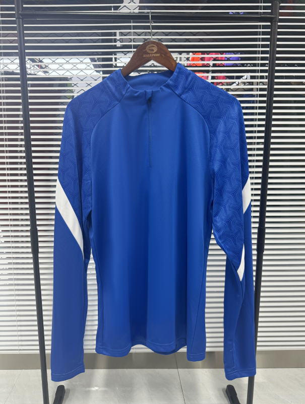 Custom Blue/White & Black Quarter Zip Set - Sizes S to 3XL