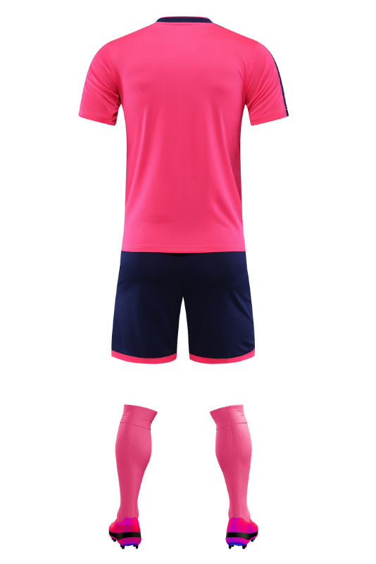 Custom Pink and Navy Football Uniform - Sizes S to 3XL