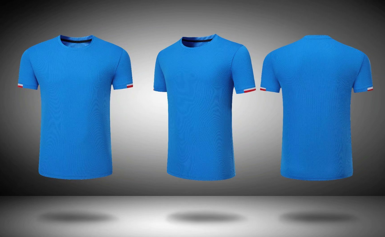 Custom Blue Dri-Fit Short Sleeve Shirt - Sizes S to 3XL