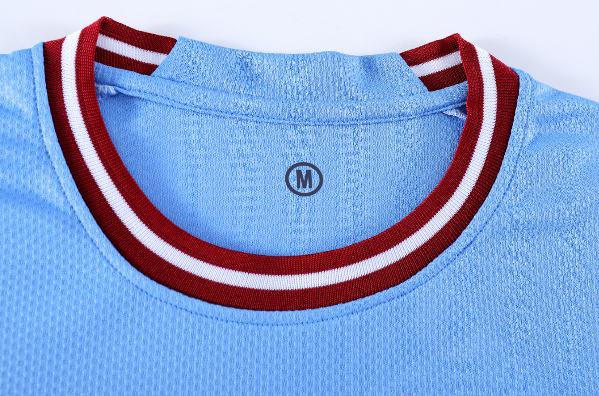 Custom Blue and White Football Uniform - Sizes S to 3XL