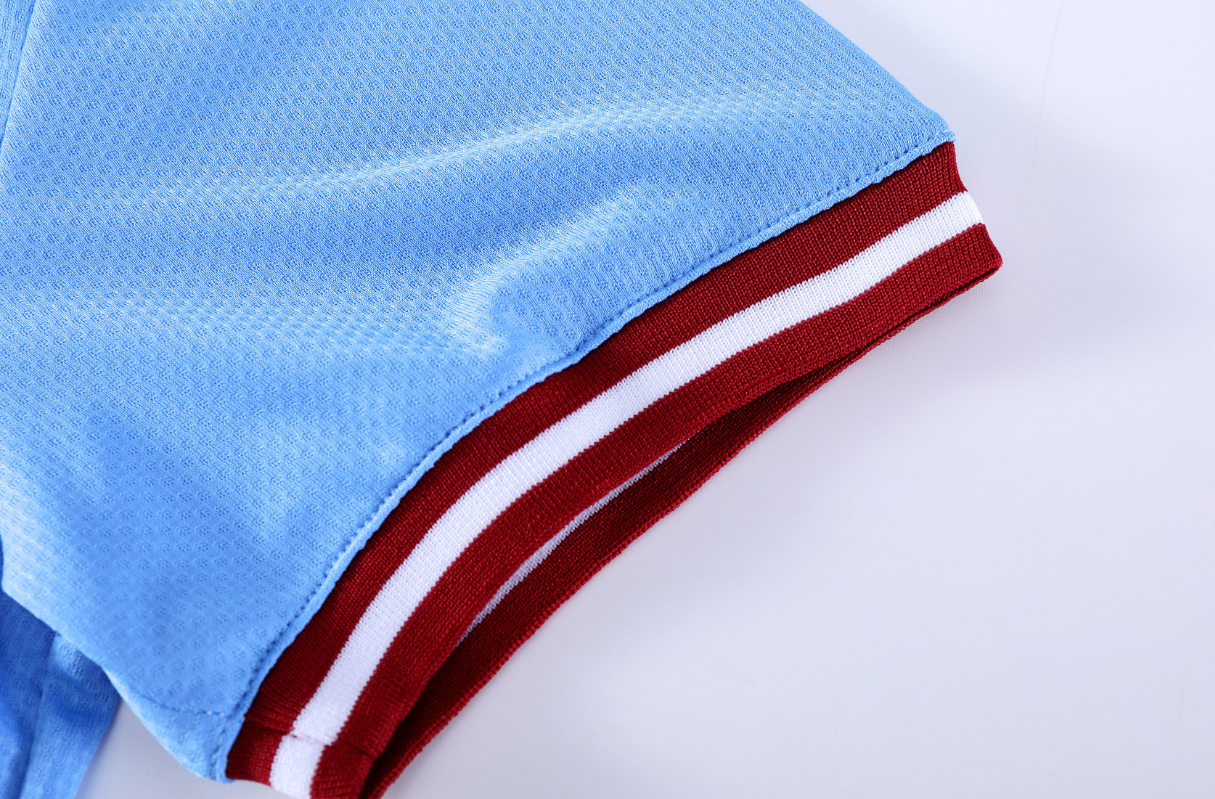 Custom Blue and White Football Uniform - Sizes S to 3XL