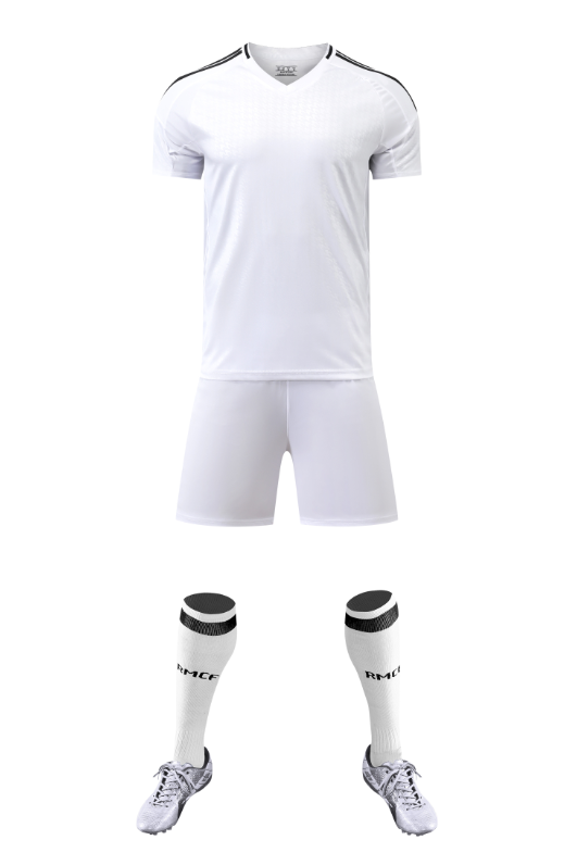 Custom All White Football Uniform - Sizes S to 3XL