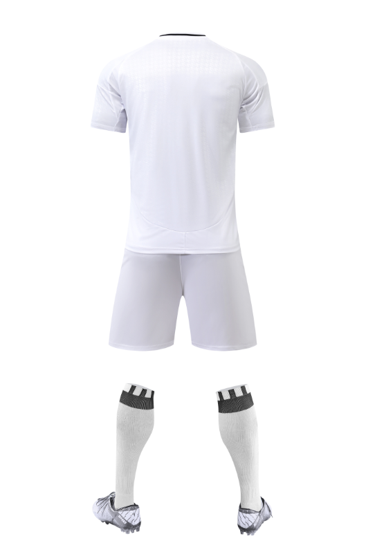 Custom All White Football Uniform - Sizes S to 3XL