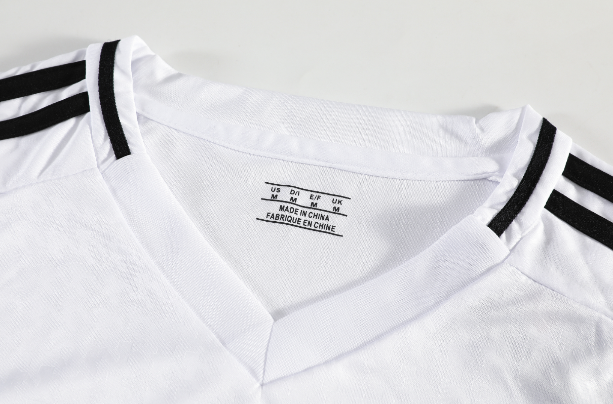 Custom All White Football Uniform - Sizes S to 3XL