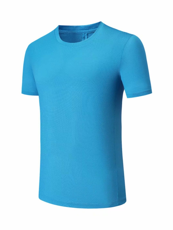 Custom Blue Dri-Fit Short Sleeve Shirt - Sizes S to 3XL